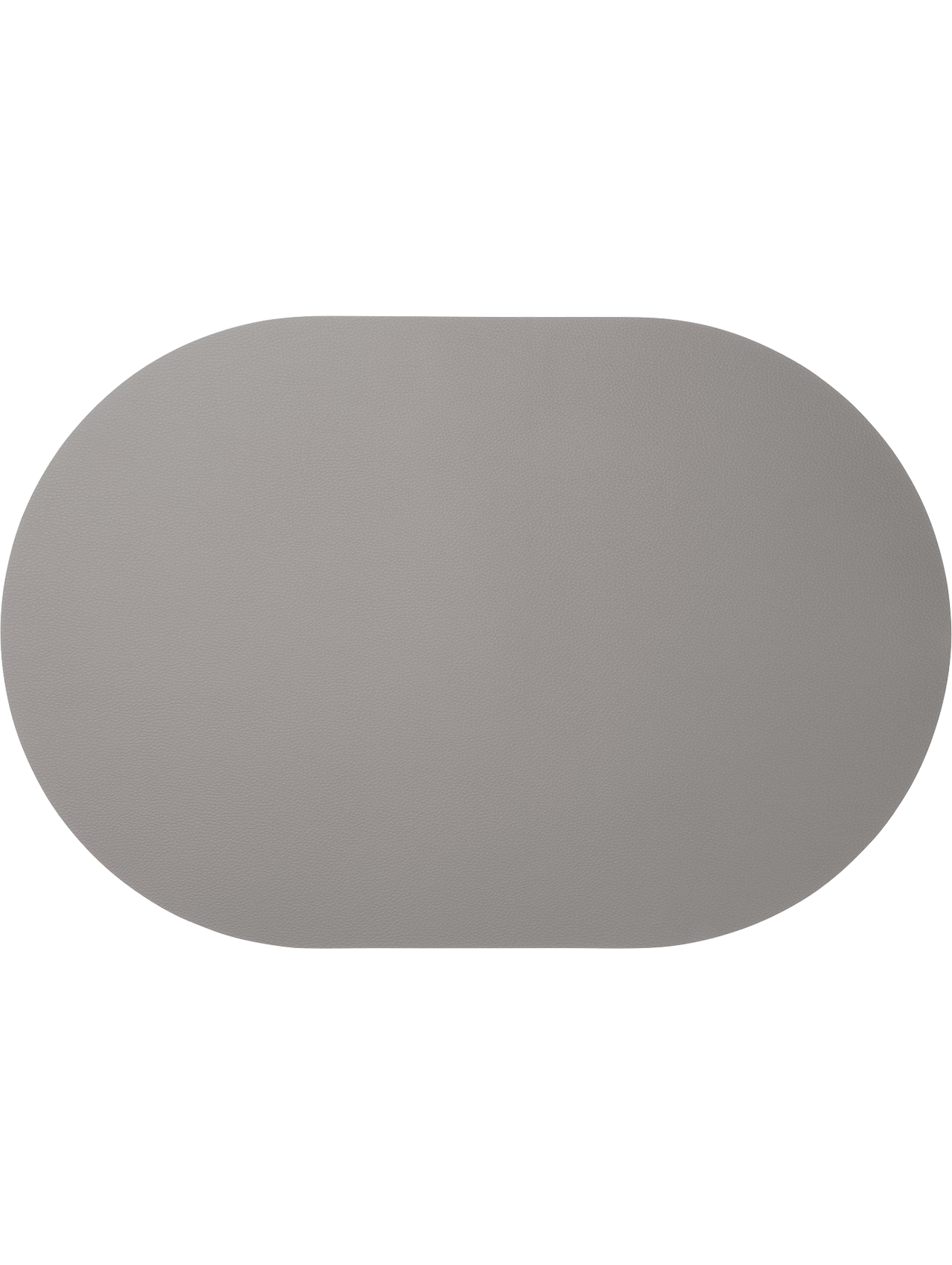 ASA, Tischset oval, cement, Lederoptik – Victoria's Laden