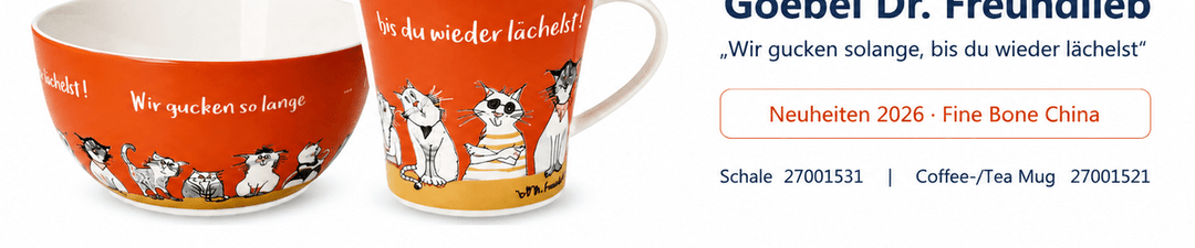 Goebel Dr. Freundlieb – Tassen, Schalen & Geschenkideen - AutAll & Victoria's Laden