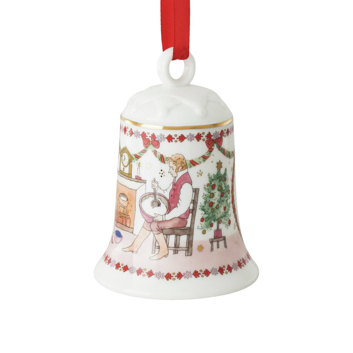 Repas de Noël, cloche en porcelaine 12 cm, Hutschenreuther 2026