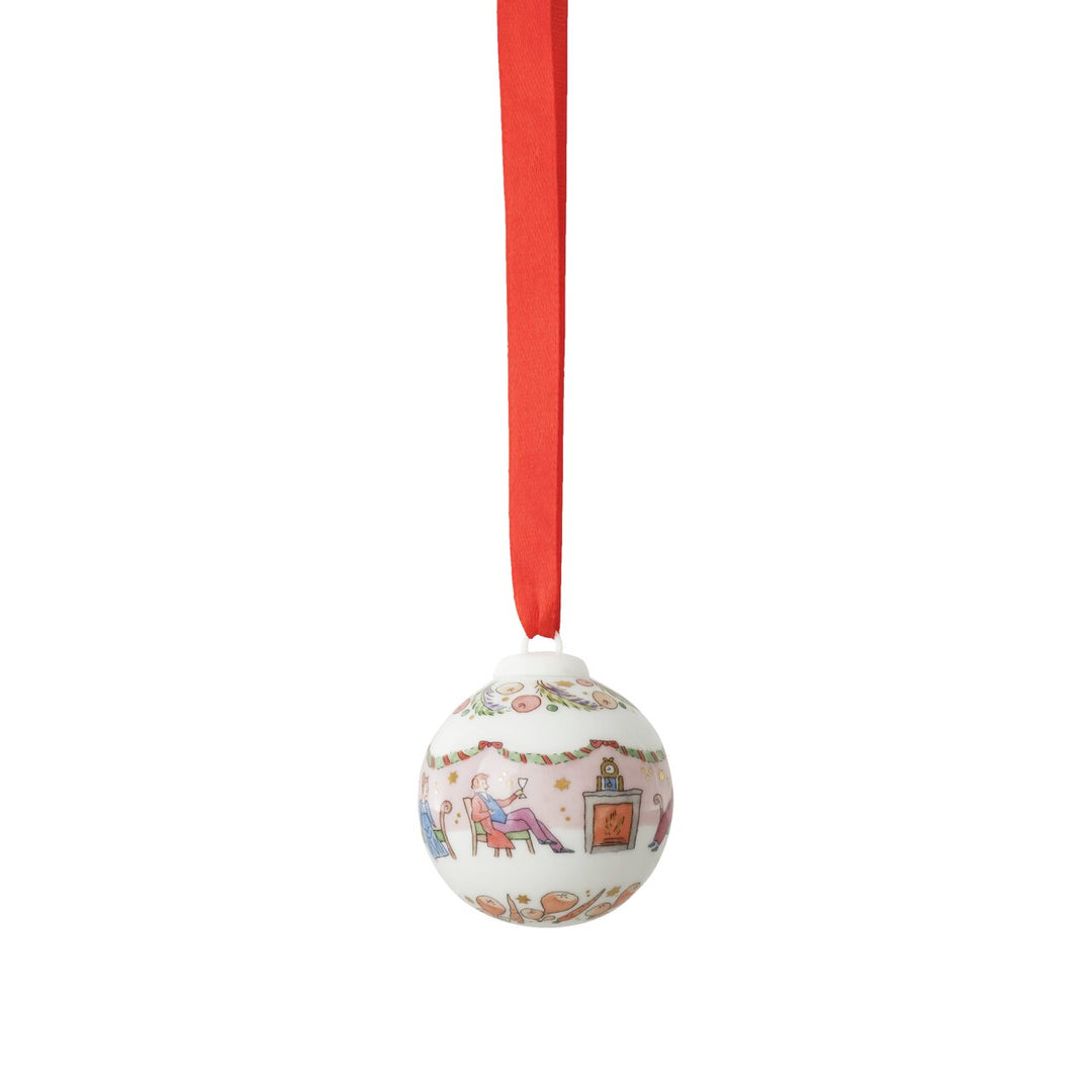 Société, mini-boule en porcelaine, Hutschenreuther 2026