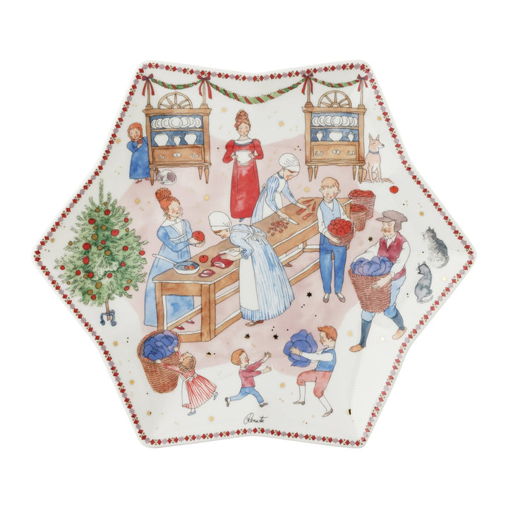 Festin de Noël, Coupe étoile 34 cm, Hutschenreuther 2026