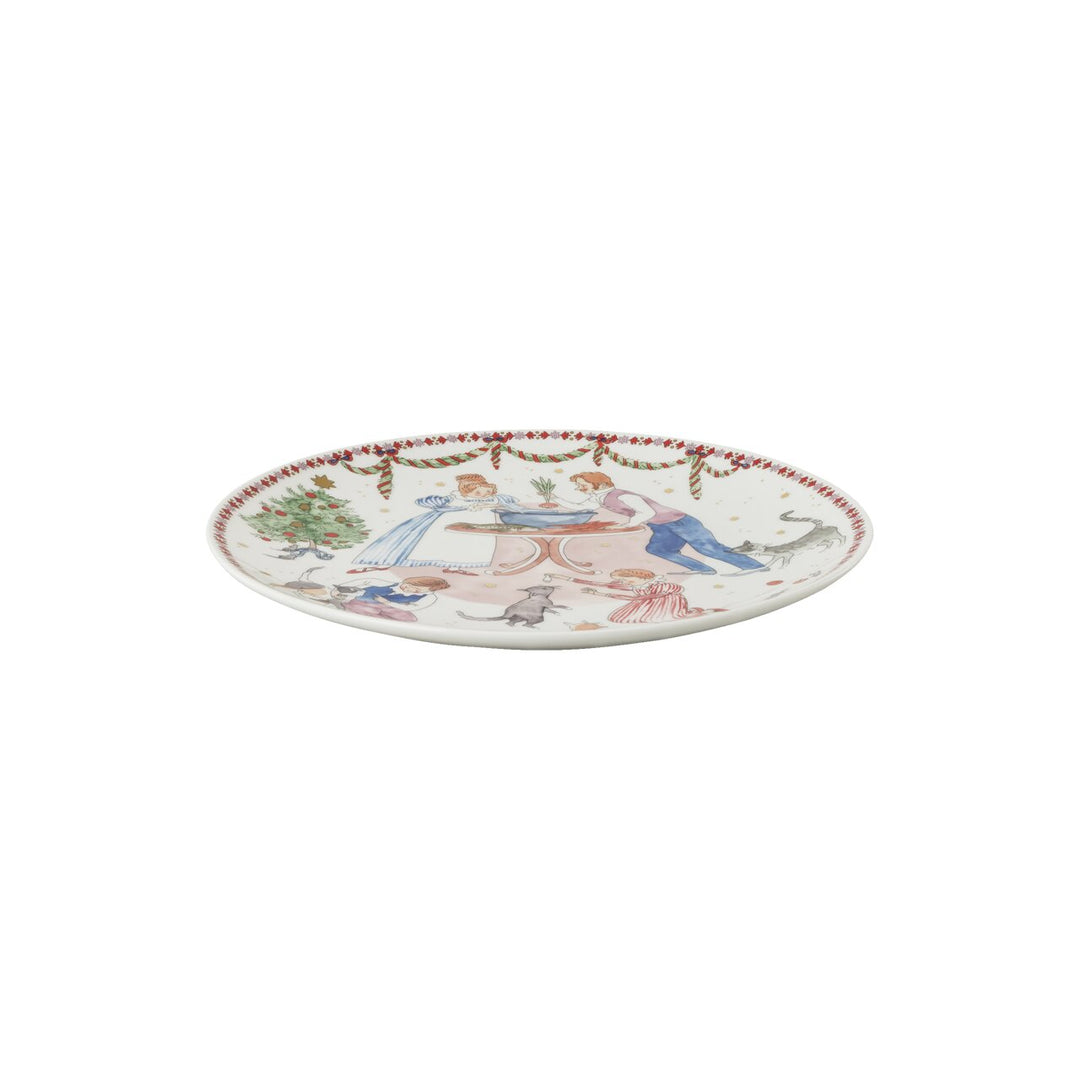 Weihnachtsschmaus, Teller 22 cm, Hutschenreuther 2026