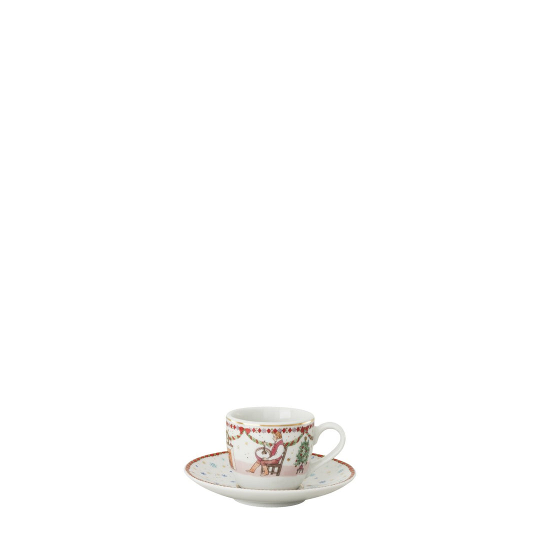 Festin de Noël, tasse à espresso 2 pièces, Hutschenreuther 2026
