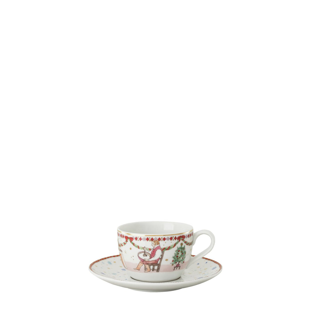 Fête de Noël, tasse à cappuccino 2 pièces, Hutschenreuther 2026