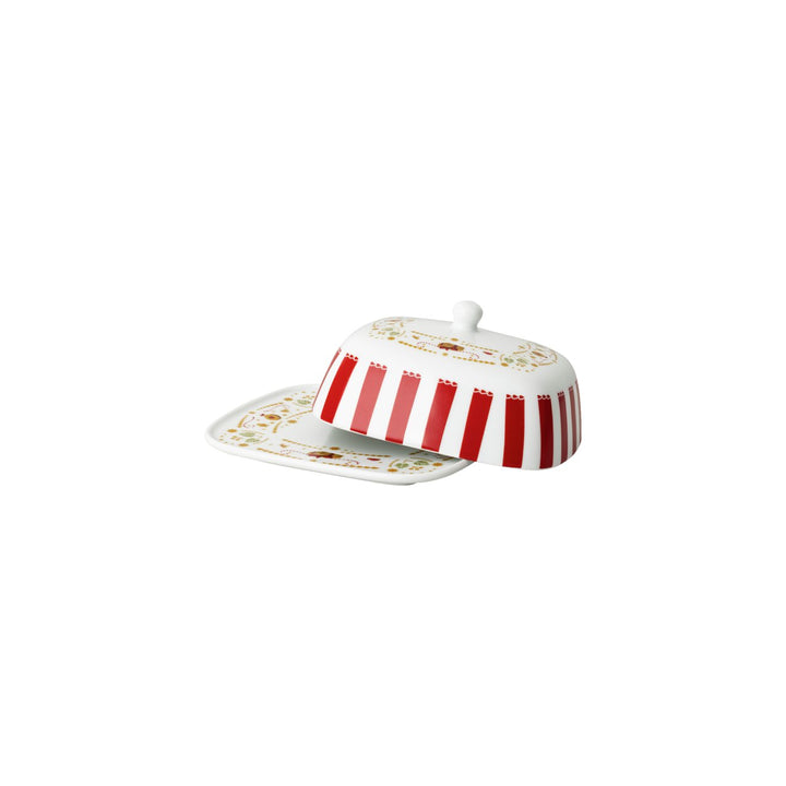 Christmas Love rouge, Boîte à beurre 250 g, Hutschenreuther 2026