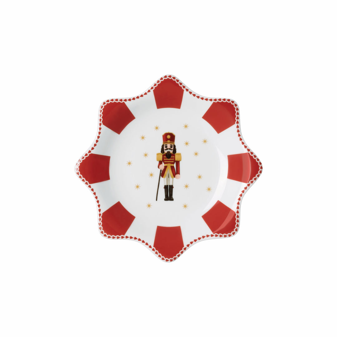 Christmas Love red, Sternschale 20 cm, Hutschenreuther 2025