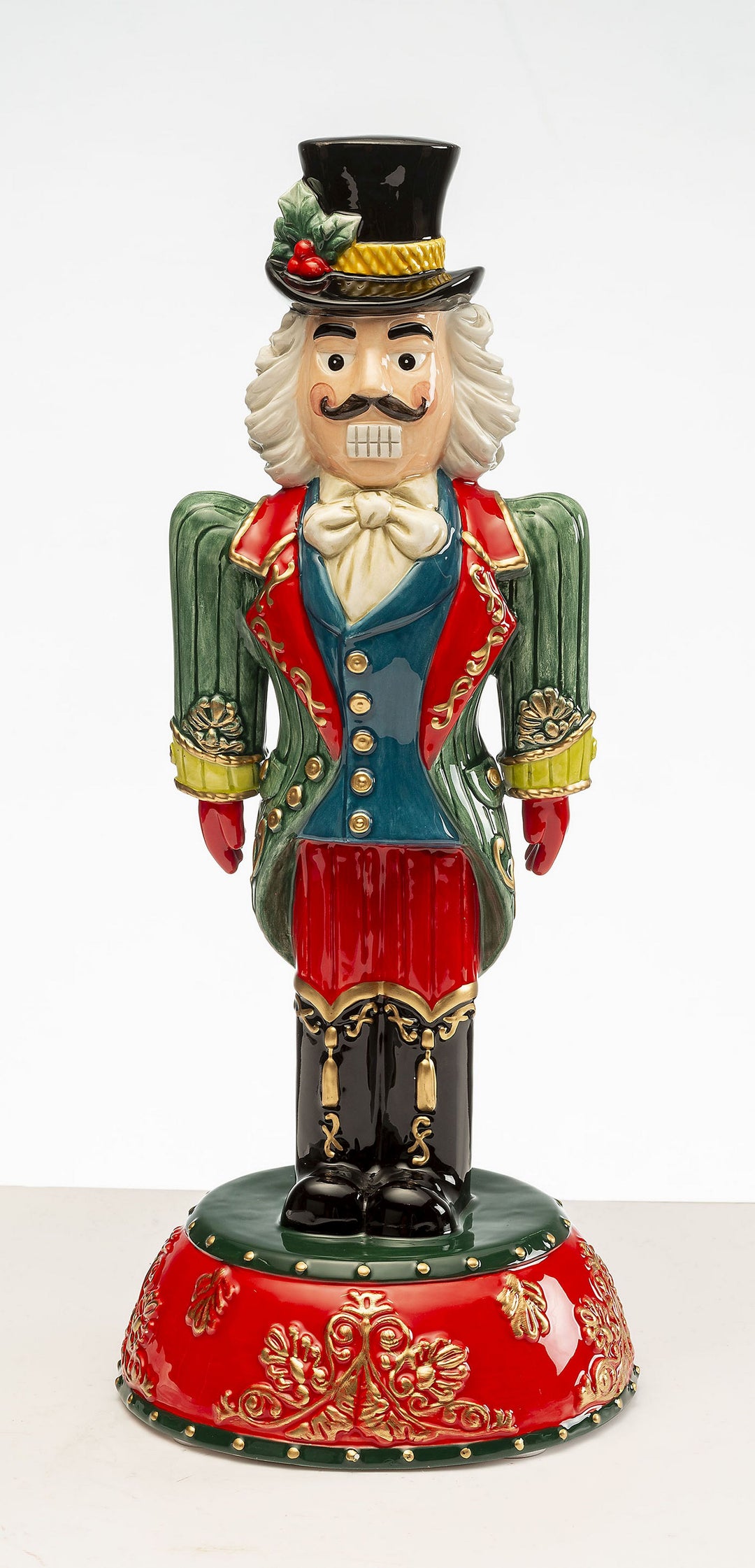 Fitz &amp; Floyd Vánoční kolekce figurka SCHIACCIA VERDE - 40 cm - 2024