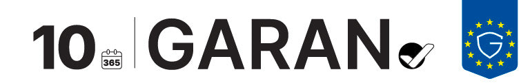 GARAN 10 Jahre Herstellergarantie