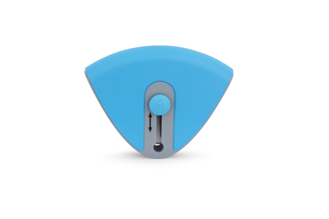 WEIS - Pizzaschneider einklappbar, blau