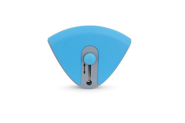 WEIS - Pizzaschneider einklappbar, blau