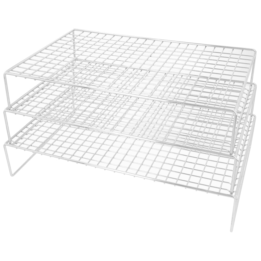 RBV Birkmann, Auskühlgitter, stapelbar, eckig, Easy Baking, 3-tlg.