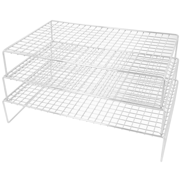 RBV Birkmann, Auskühlgitter, stapelbar, eckig, Easy Baking, 3-tlg.