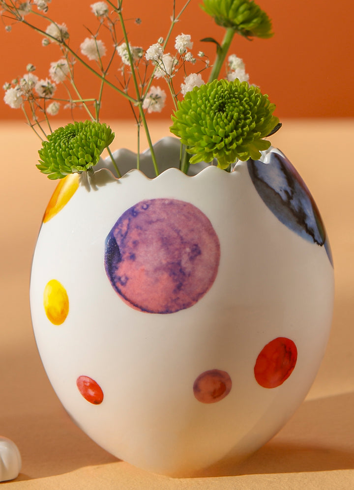 Goebel Colori Egg Vase 10 cm - Easter Vase made of Porcelain