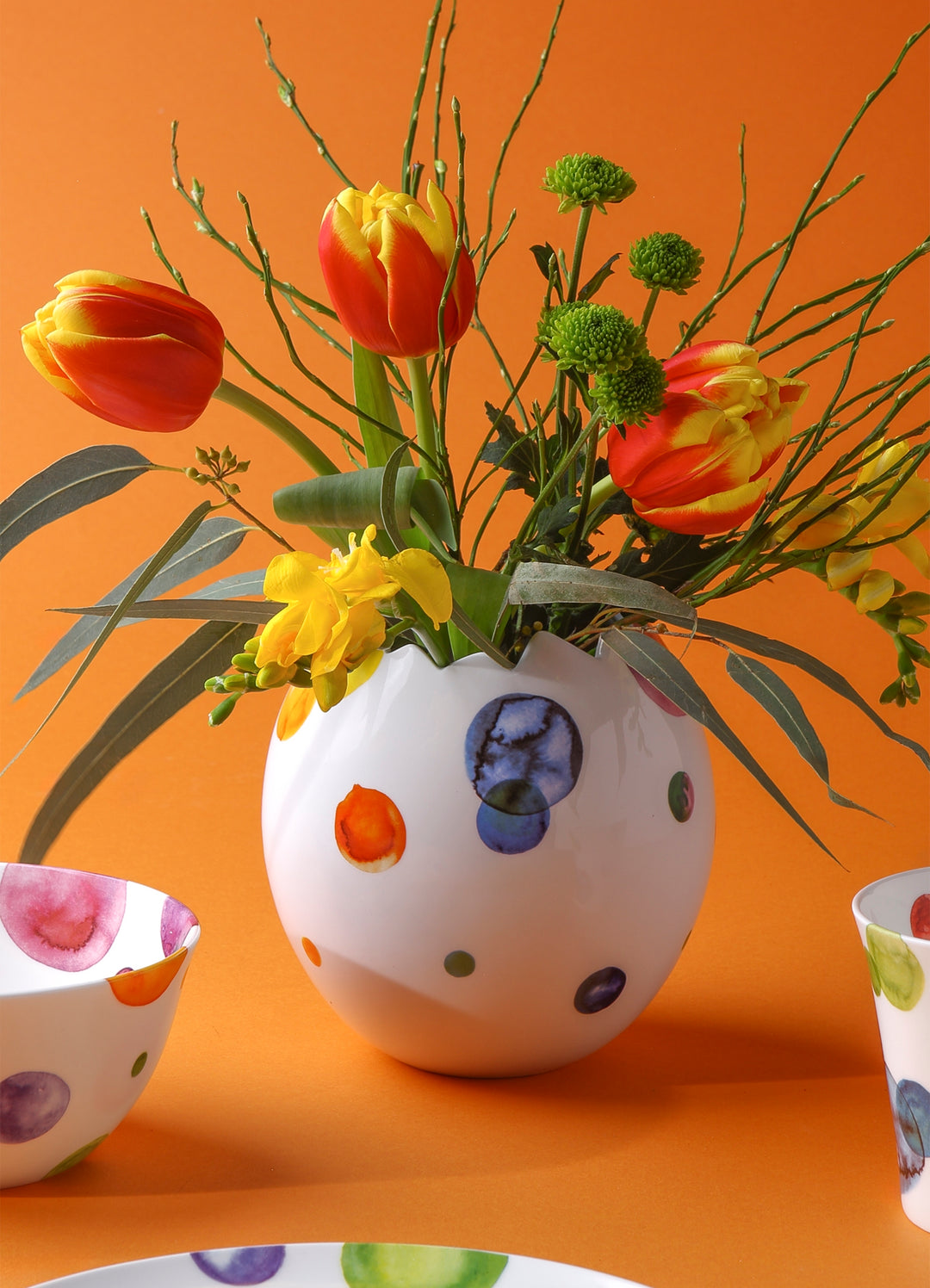 Goebel Colori Egg Vase 15.5 cm - Easter Vase made of Porcelain