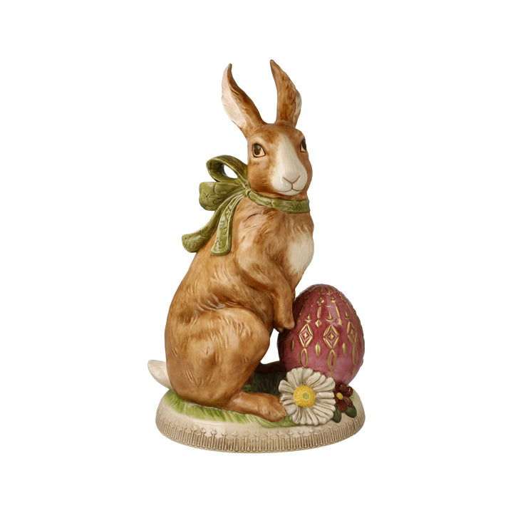 Goebel Easter Bunny Albert 32 cm - Large Easter Figurine Made of Stoneware