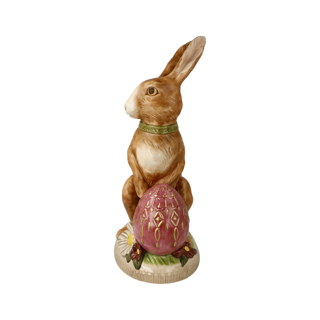 Goebel Easter Bunny Albert 32 cm - Large Easter Figurine Made of Stoneware