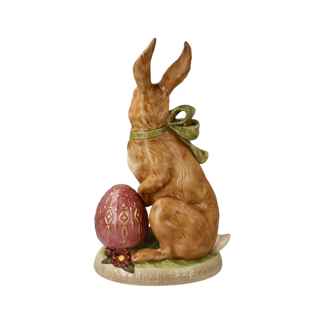 Goebel Easter Bunny Albert 32 cm - Large Easter Figurine Made of Stoneware