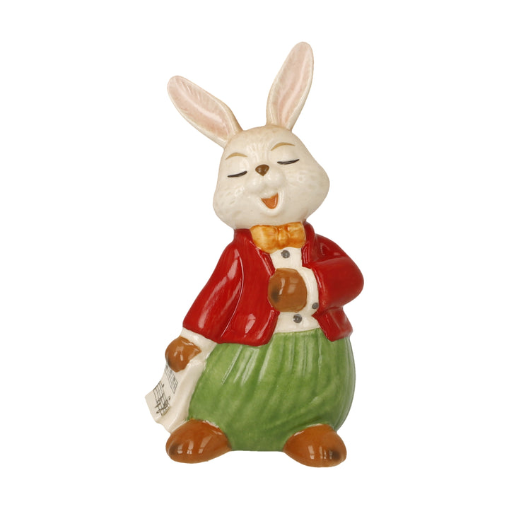 Goebel Large Singer 7.5 cm - Easter Bunny made of Stoneware