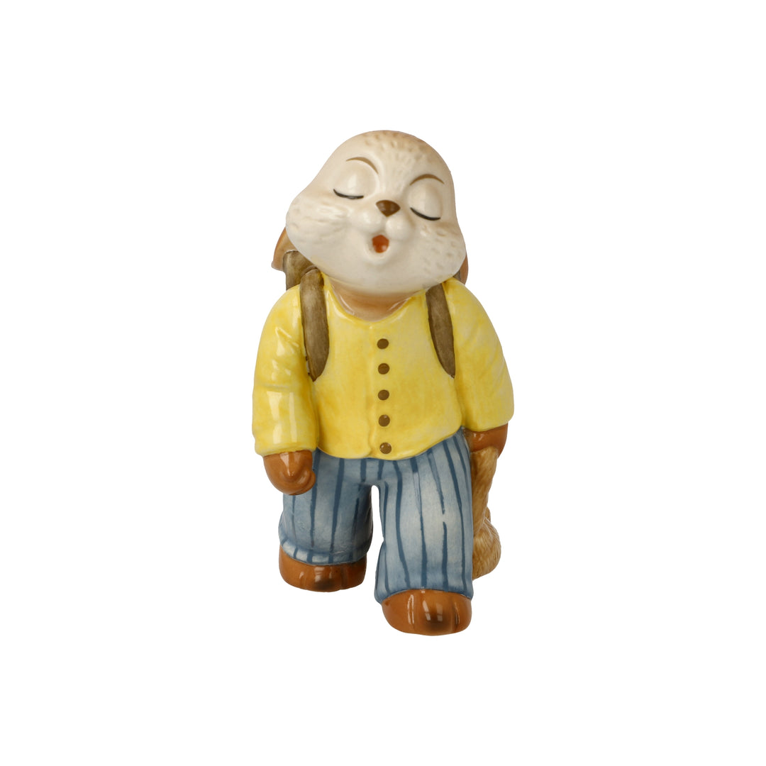 Goebel Sleepy 10 cm - Easter Bunny made of Stoneware