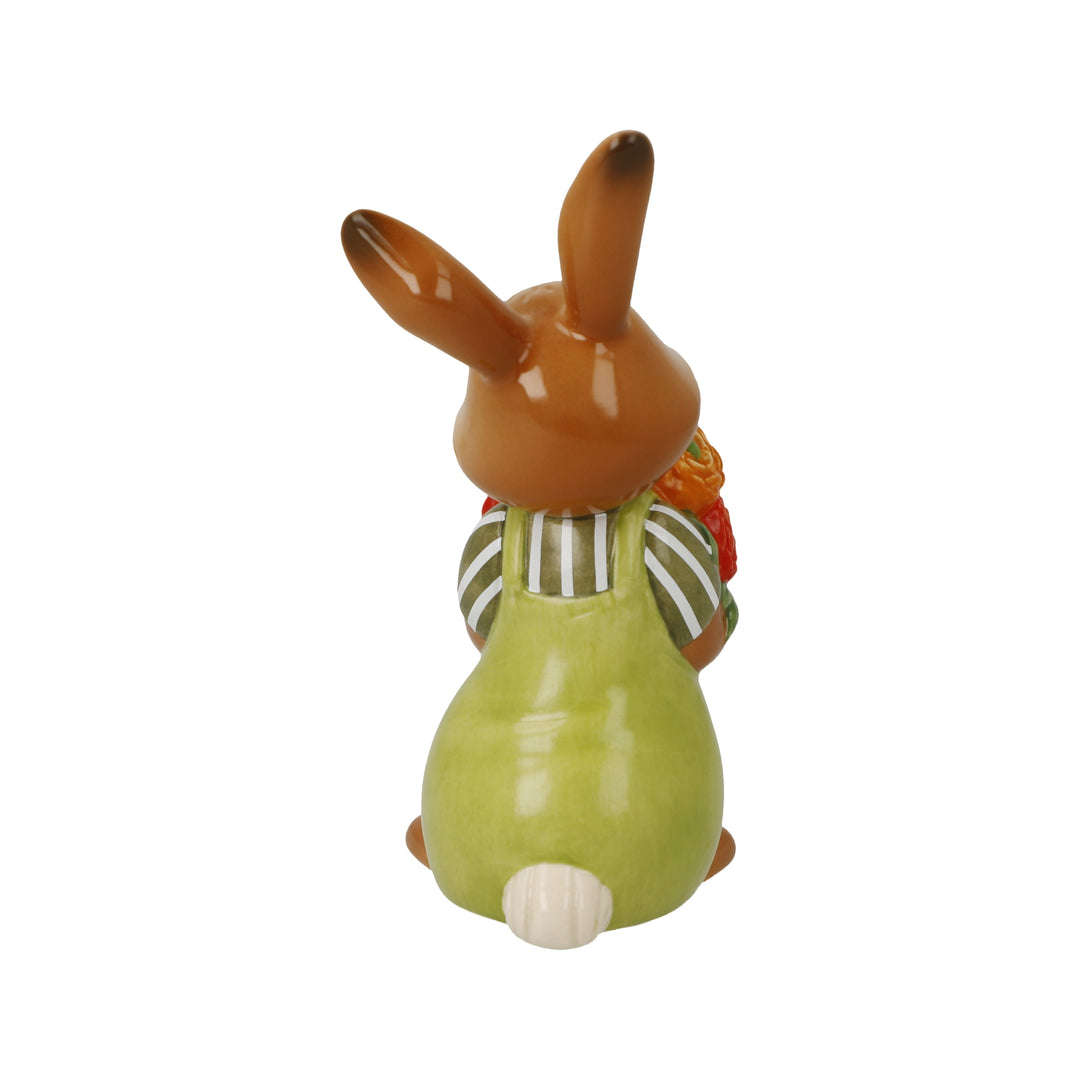 Goebel A Bouquet Full of Happiness 11.5 cm - Easter Bunny Made of Stoneware