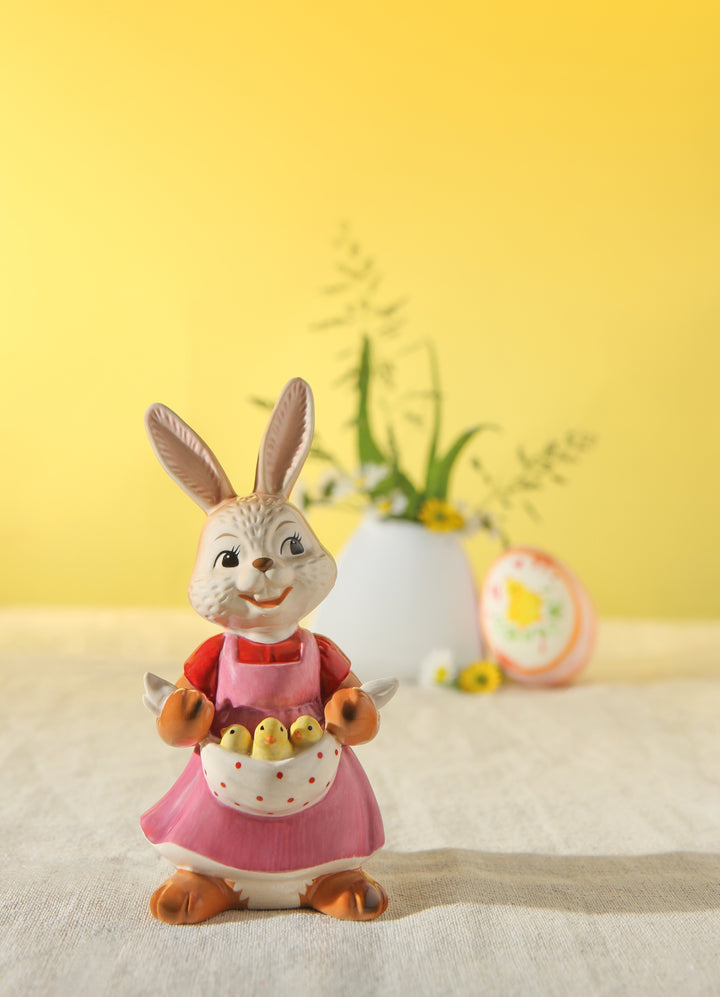 Goebel Protected and Loved 12 cm - Easter Bunny made of Stoneware