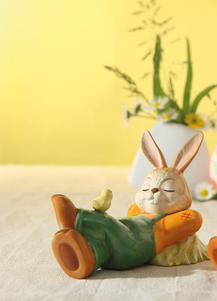 Goebel Take it easy 7.5 cm - Easter Bunny made of stoneware