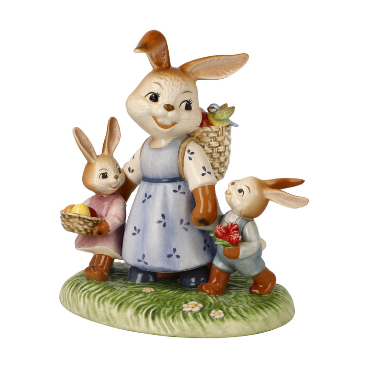 Goebel On Easter Sunday 14.5 cm - Limited edition Easter figurine made of stoneware