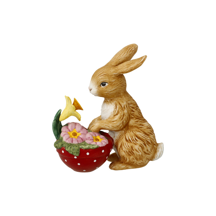 Goebel Annual Bunny 2027 8.5 cm - Figurine made of Biscuit Porcelain