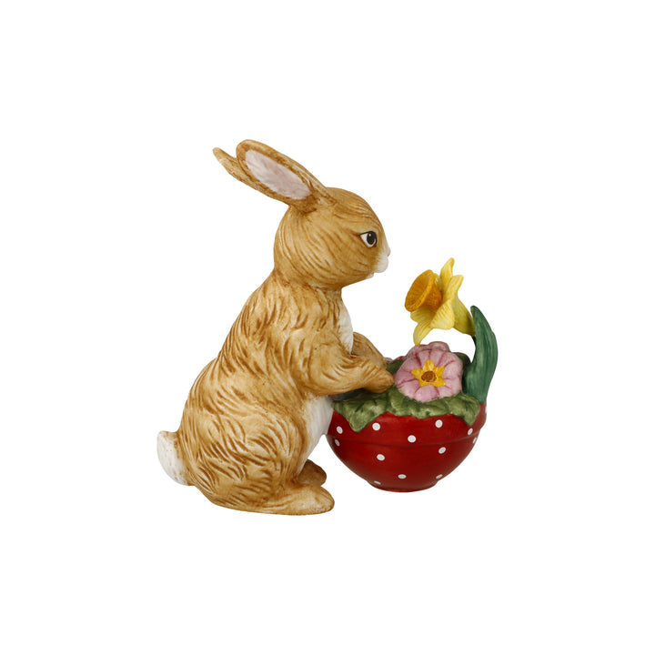 Goebel Annual Bunny 2027 8.5 cm - Figurine made of Biscuit Porcelain