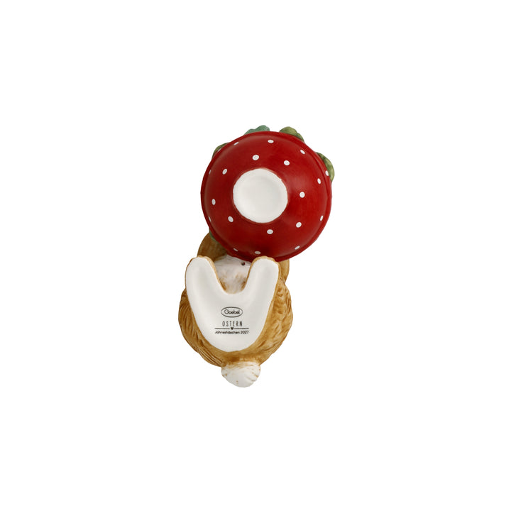 Goebel Annual Bunny 2027 8.5 cm - Figurine made of Biscuit Porcelain