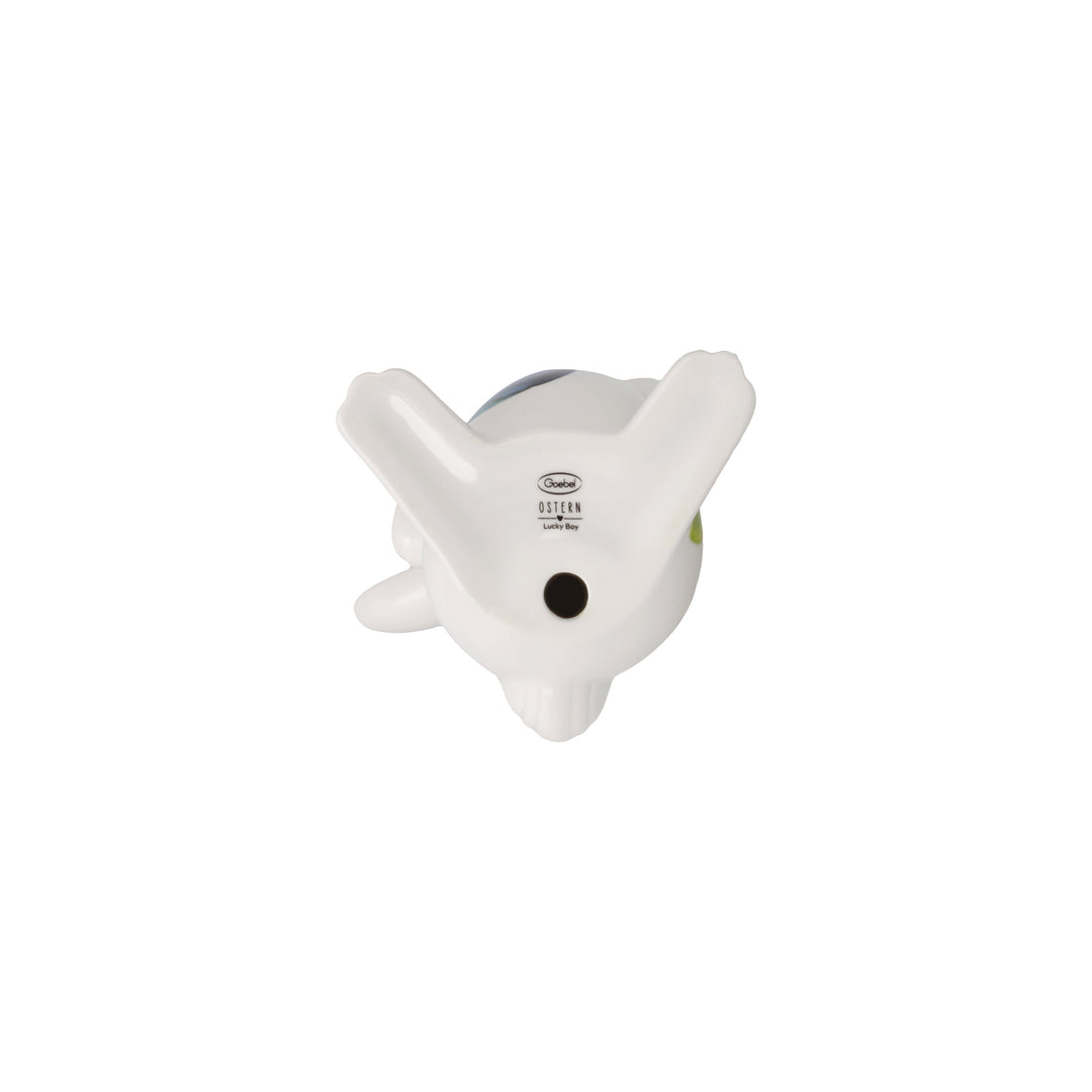 Goebel Colori Lucky Boy 14.5 cm - Easter Bunny made of Porcelain
