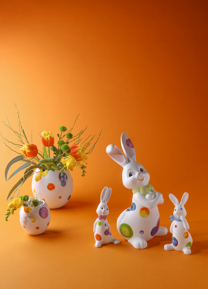 Goebel Colori Easter - 8-Piece Easter Set Made of Porcelain
