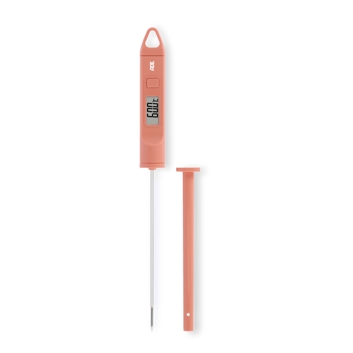 ADE Digital Kitchen Thermometer - Coral - 22.4 cm