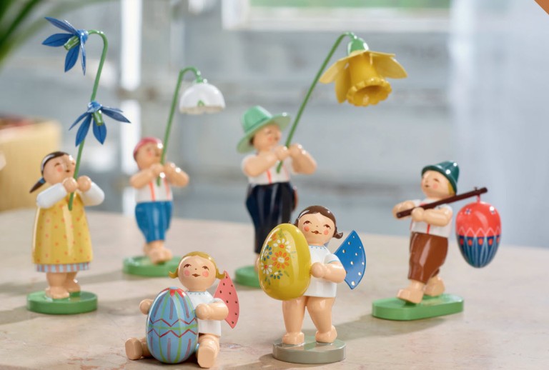 Wendt & Kühn Figuren Ostern und Blumenkinder