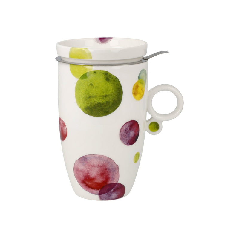 23123381 - Accessoires Teetasse mit Deckel und Sieb, Goebel, Teetasse mit Teesib 2024