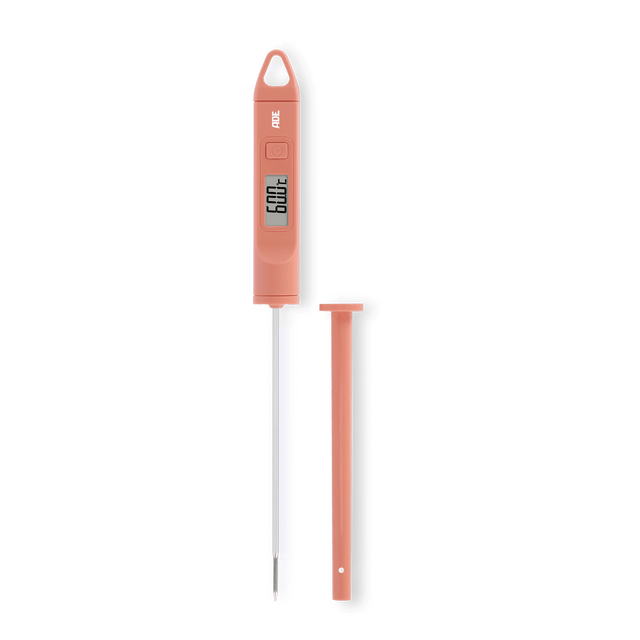 ADE-BBQ2500-5 - ADE digitales Küchenthermometer - Koralle - 22,4 cm