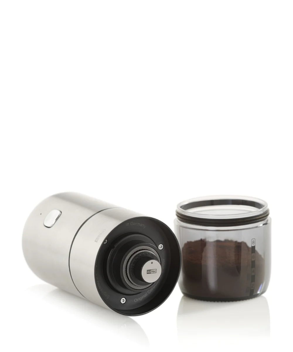  - AdHoc, macinacaffè elettrico i.Mill, acciaio inox