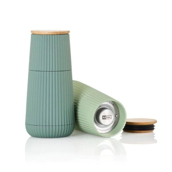AdHoc-MP155 - AdHoc, Pfeffer - und Salzmühle Set, Scape, Farbe dark green &amp; light green