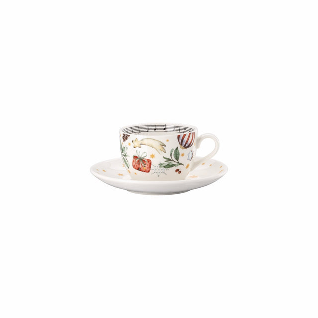 02471 - 727213 - 14765 - Alle Jahre wieder, Cappuccinota. 2 - tlg., Hutschenreuther 2025