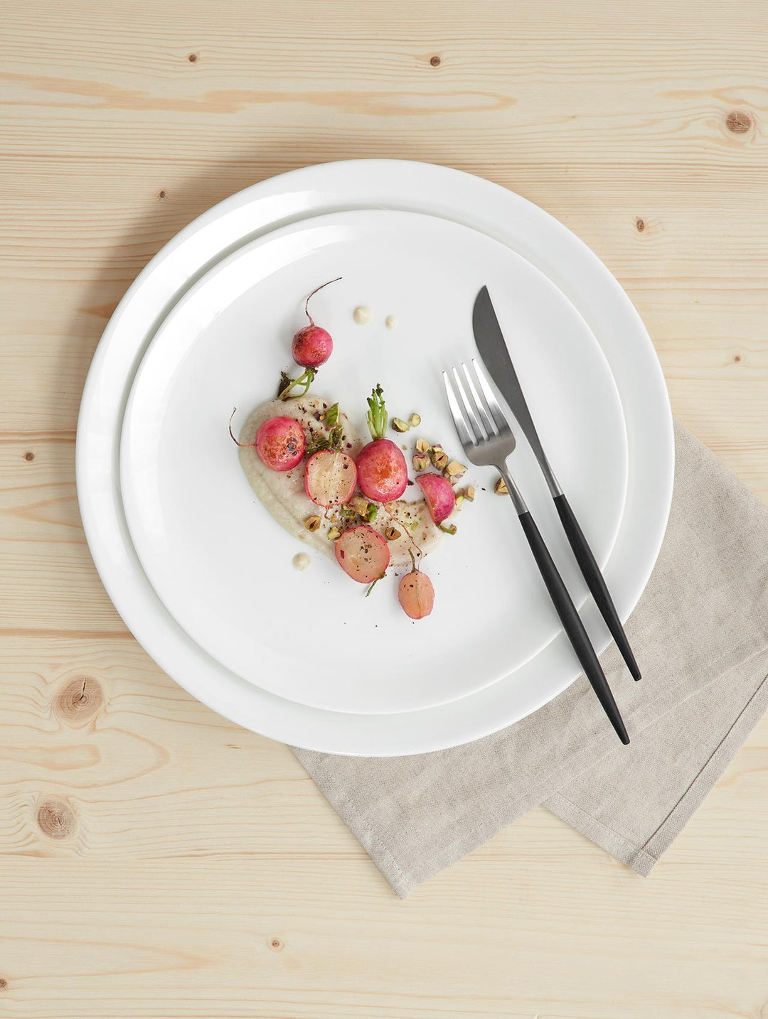 ASA - 01905013 - ASA, Dessertteller "á table" weiß, D21cm