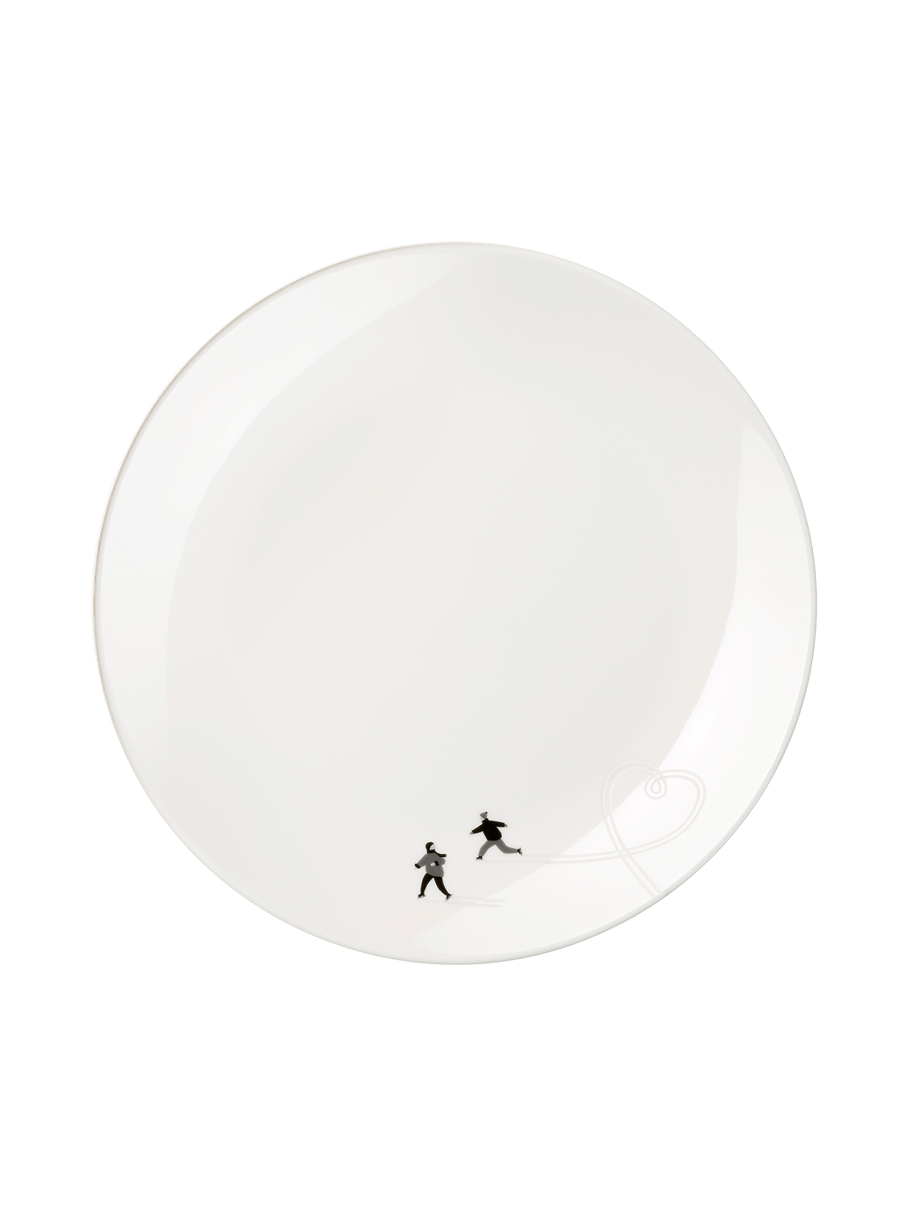 ASA - 16831286 - Asa, Dessertteller, ice skating, D20,5 x H2,2 cm