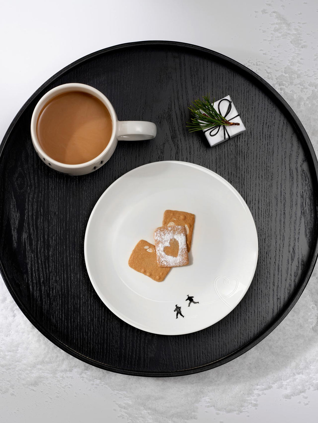 ASA - 16831286 - Asa, Dessertteller, ice skating, D20,5 x H2,2 cm
