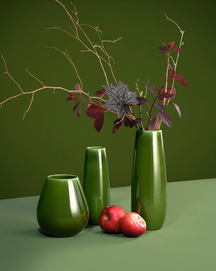 ASA-91032378 - Asa, Ease Vase verde, Höhe 32cm, D8cm