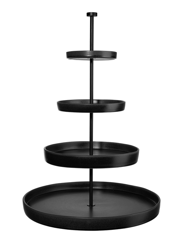 ASA - 92153174 - Asa, Etagere, 4 - stufig, black iron