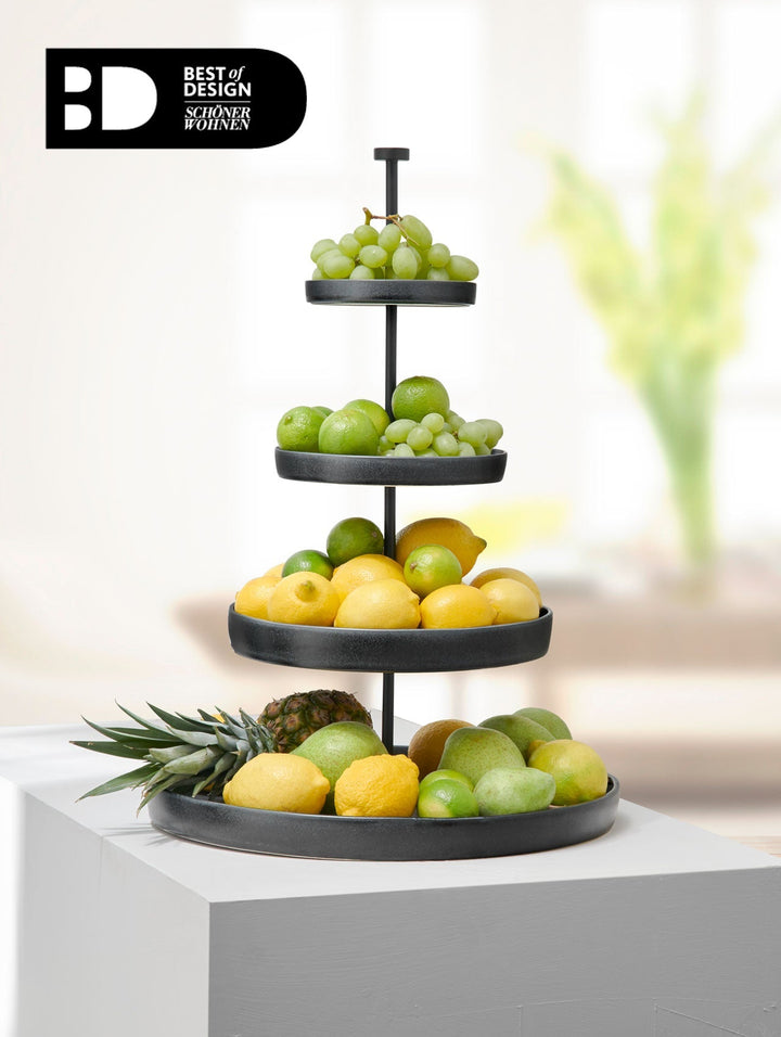 ASA - 92153174 - Asa, Etagere, 4 - stufig, black iron