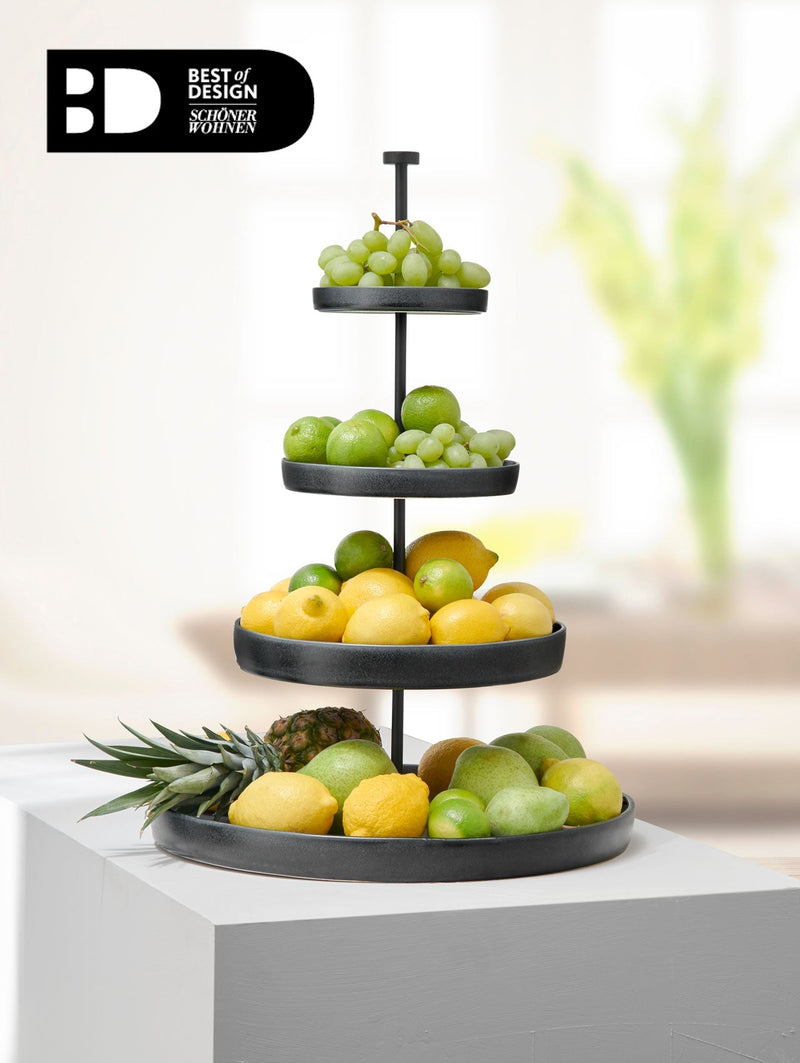 ASA - 92153174 - Asa, Etagere, 4 - stufig, black iron