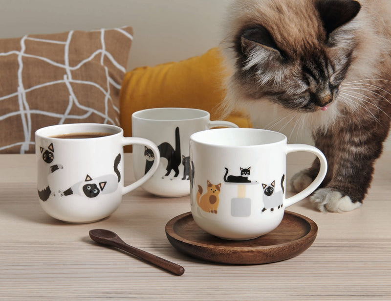 ASA-19440014 - Asa, Henkelbecher Cats, Inhalt 0,4l