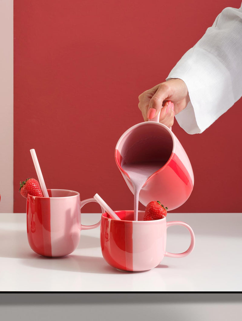 ASA-16071286 - Asa, kunststofbeker, aardbeien smoothie, inhoud 0,4l