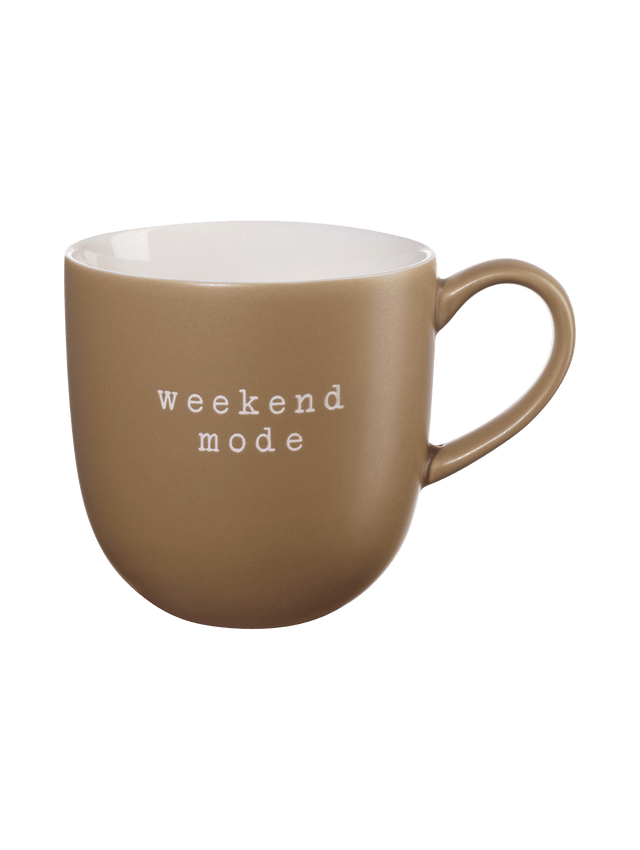 ASA - 17061277 - ASA, Henkelbecher "Weekend Mode", 0,35l