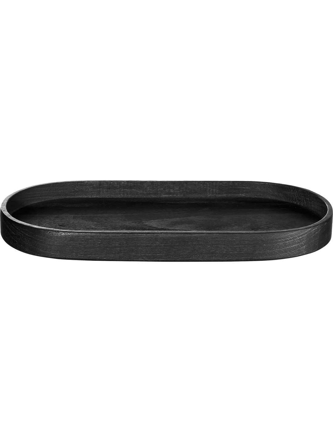 ASA-53706900 - ASA, Holztablett oval schwarz, 35,7 x 16,5cm / 2,5cm
